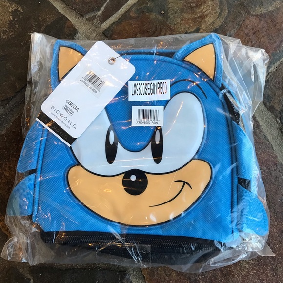 Bioworld Handbags - Sonic the hedgehog lunchbox new
